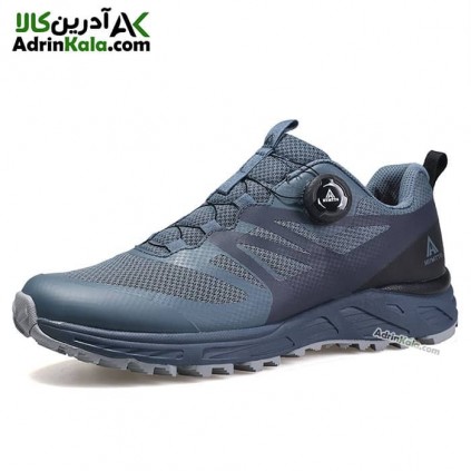 کفش پیاده روی مردانه هامتو مدل 320828A-1 بند دیسکی رنگ آبی/خاکستری