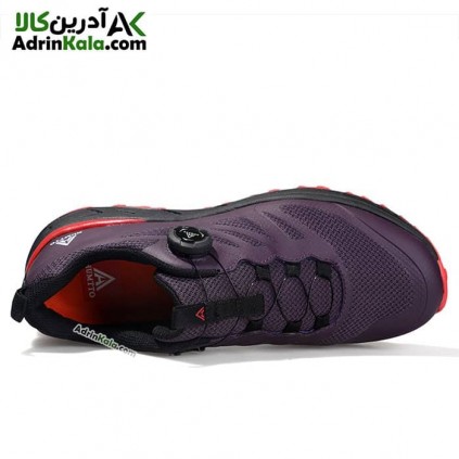 کفش رانینگ مردانه هومتو مدل humtto 320828A-3 بند دیسکی رنگ بنفش (بادمجانی)