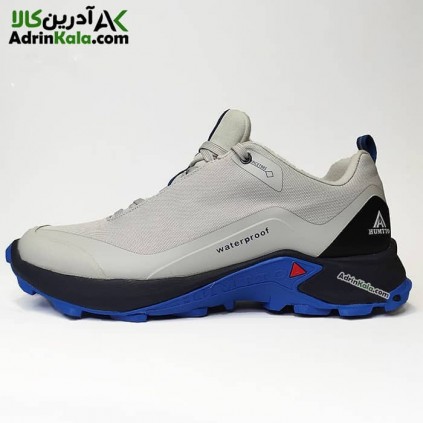 کفش پیاده روی مردانه هامتو مدل 110396A-11 رنگ طوسی/آبی