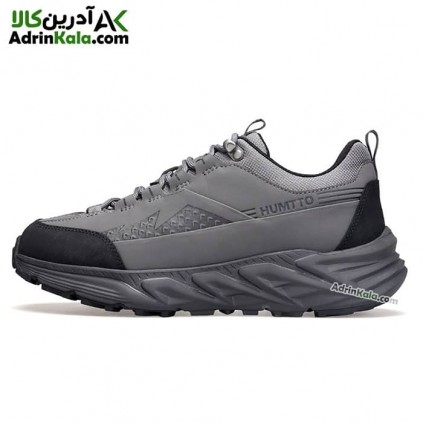 کفش پیاده روی مردانه هامتو مدل 340790A-2 رنگ خاکستری تیره