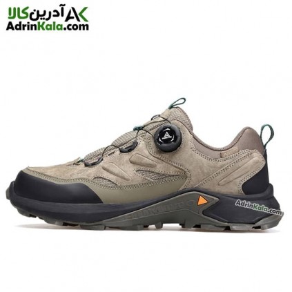 کفش پیاده روی مردانه هامتو مدل 140436A-3 بند دیسکی رنگ خاکی