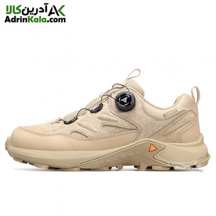 کفش پیاده روی مردانه هامتو مدل 140436A-4 بند دیسکی رنگ کرم