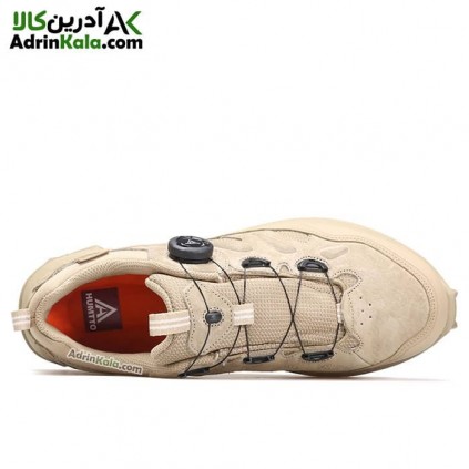 کفش طبیعت گردی مردانه هومتو مدل humtto 140436A-4 بند دیسکی رنگ کرم