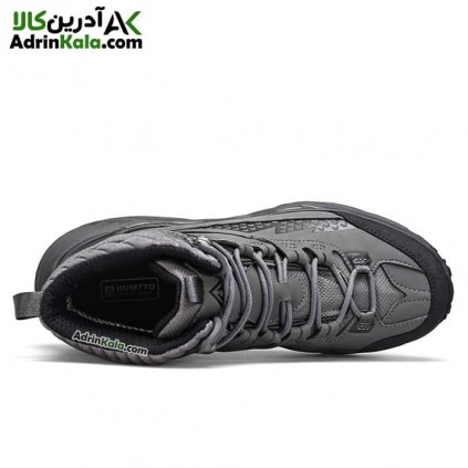 کفش طبیعت گردی مردانه هومتو مدل humtto 240782A-2 رنگ خاکستری تیره