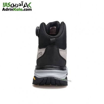 کفش مردانه هامتو کد humtto 240217A-3 بند دیسکی رنگ طوسی روشن