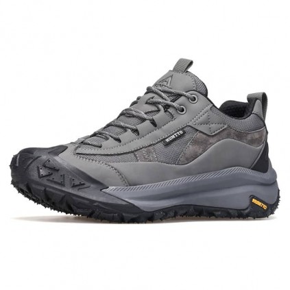 کفش مردانه هامتو مدل 340206A-2 رنگ خاکستری تیره