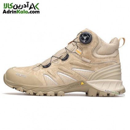 کفش پیاده روی مردانه هامتو مدل 240119A-4 رنگ خاکی روشن