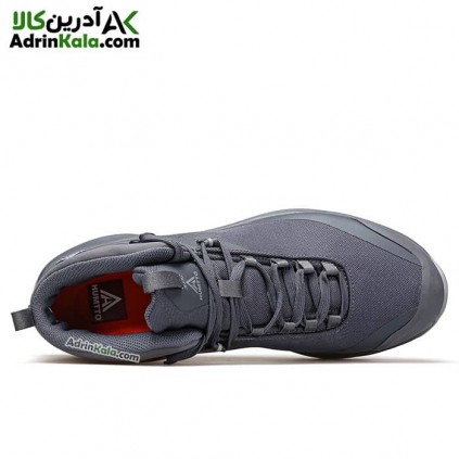 کفش طبیعت گردی مردانه هومتو کد humtto 240501A-2 رنگ خاکستری تیره