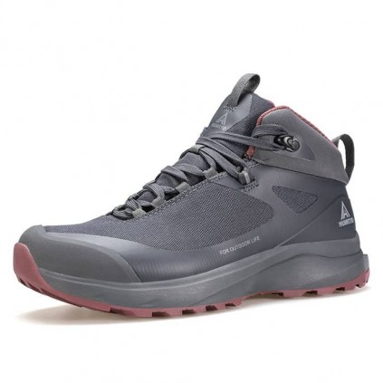 کفش زنانه هامتو کد 240501B-2 رنگ خاکستری تیره