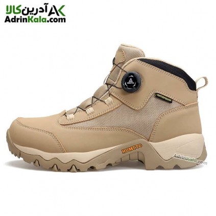 کفش پیاده روی مردانه هامتو کد 240744A-4 رنگ خاکی روشن