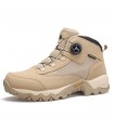 کفش مردانه هامتو کد 240744A-4 بند دیسکی رنگ خاکی روشن
