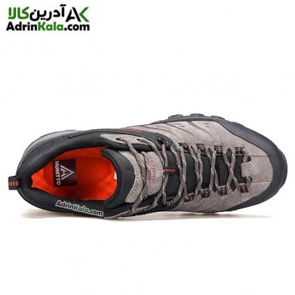 کفش طبیعت گردی مردانه هومتو مدل humtto 140503A-2 رنگ طوسی روشن