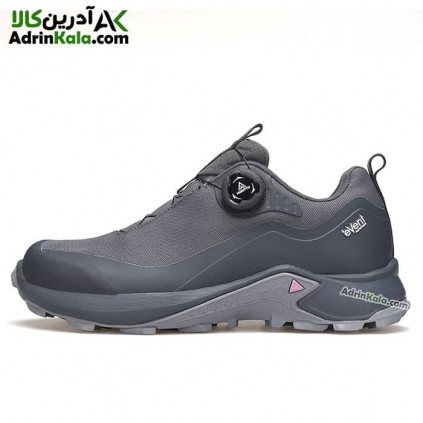 کفش پیاده روی زنانه هامتو مدل 140660B-2 بند دیسکی رنگ خاکستری