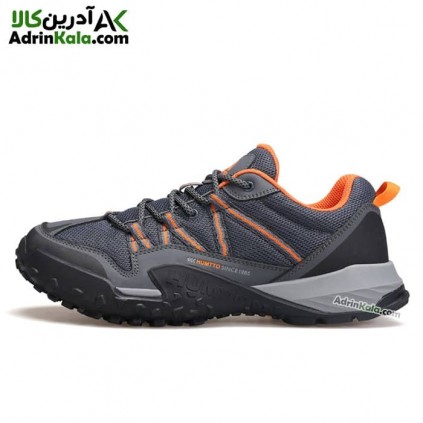 کفش پیاده روی مردانه هامتو مدل 340941A-2 رنگ خاکستری تیره