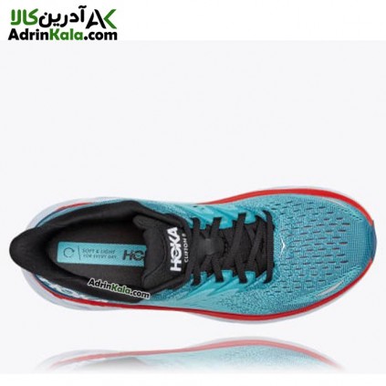 کفش رانینگ مردانه هوکا M clifton 8 کد 1119393 رنگ سبزآبی