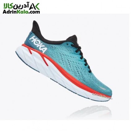 کفش طبیعت گردی مردانه هوکا M clifton 8 کد 1119393 رنگ سبزآبی