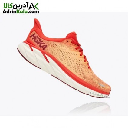 کفش طبیعت گردی مردانه هوکا M clifton 8 کد 1119393 رنگ نارنجی
