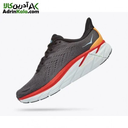 کفش رانینگ مردانه هوکا M clifton 8 کد 1119393 رنگ خاکستری تیره