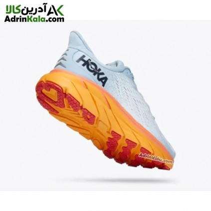 کفش تابستانی مردانه هوکا M clifton 8 کد 1119393 رنگ سفید/آبی فیروزه ای