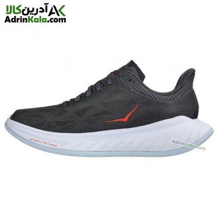 کفش پیاده روی مردانه هوکا M carbon x 2 کد 1113526 رنگ خاکستری تیره