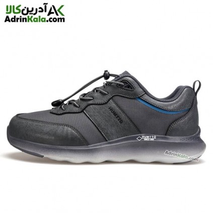 کفش پیاده روی طبی مردانه هامتو مدل 340985A-2 رنگ خاکستری تیره