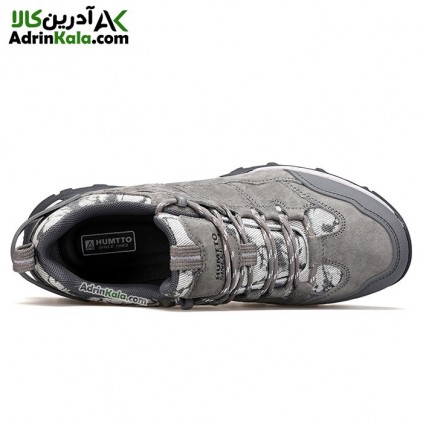 کفش طبیعت گردی مردانه هومتو مدل humtto 140780A-3 رنگ خاکستری