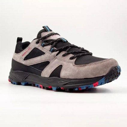 کفش مردانه هامتو مدل 350352A-1 رنگ مشکی/خاکی