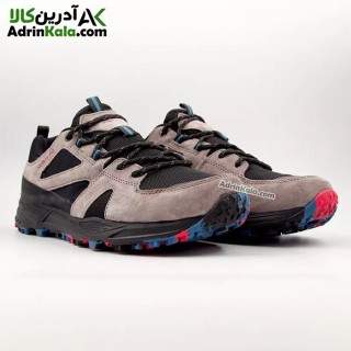کفش پیاده روی مردانه هامتو مدل 350352A-1 رنگ مشکی/خاکی