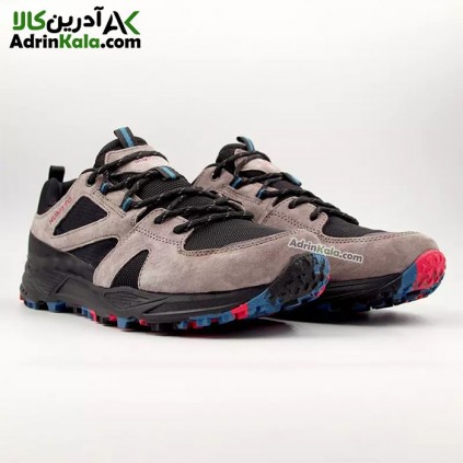 کفش پیاده روی مردانه هامتو مدل 350352A-1 رنگ مشکی/خاکی