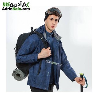 کاپشن کوهنوردی دو پوش هامتو مردانه کد 20103A-4 رنگ سرمه ای