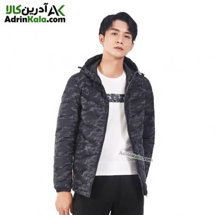 کاپشن هامتو دو پوش مردانه کد 20103A-6 رنگ مشکی