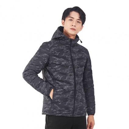 خرید کاپشن دو پوش هامتو مردانه کد 20103A-6 رنگ مشکی