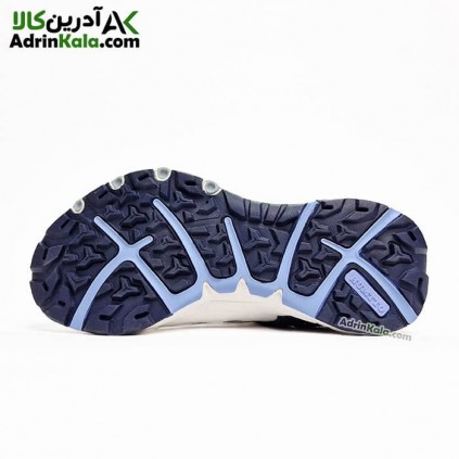 کفش زنانه صندل هامتو مدل 630101B-5 رنگ سفید/سرمه ای