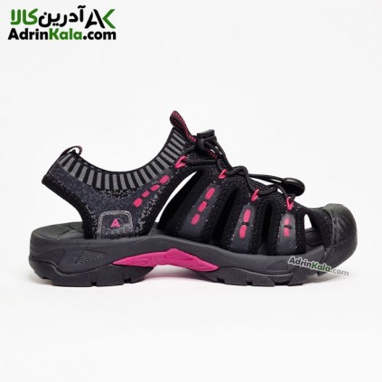 صندل طبیعت گردی زنانه هومتو مدل humtto 710096B-3 رنگ مشکی/صورتی