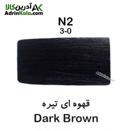 رنگ موی پادینا با حجم 50 میلی قهوه ای تیره