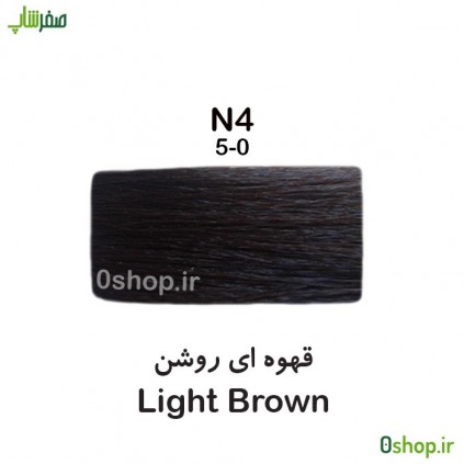 رنگ موی پادینا با حجم 50 میلی قهوه ای روشن