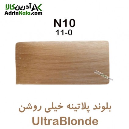 رنگ موی پادینا با حجم 50 میلی بلوند پلاتینه خیلی روشن