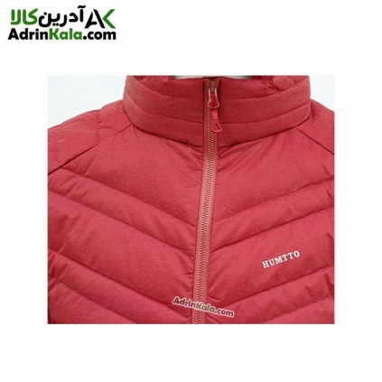 کاپشن پر مردانه هامتو کد 20224A-1 رنگ زرشکی