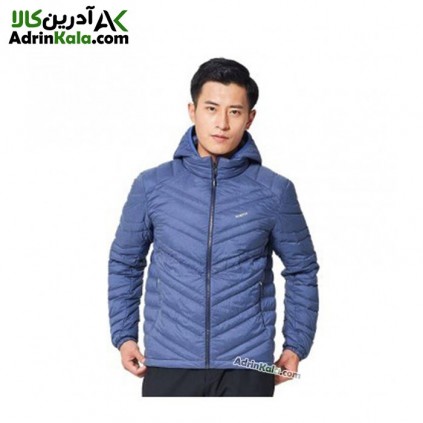 کاپشن کوهنوردی پر مردانه هامتو کد 20224A-2 رنگ سرمه ای