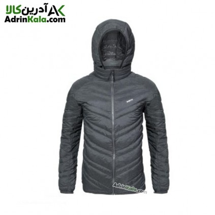 کاپشن کوهنوردی پر مردانه هامتو کد 20224A-3 رنگ خاکستری