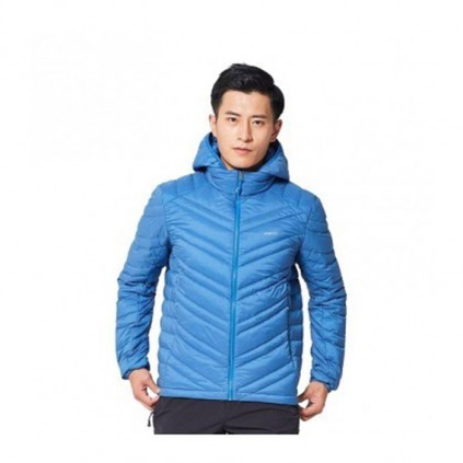 خرید کاپشن پر مردانه هامتو کد 20224A-4 رنگ آبی