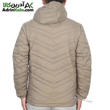 کاپشن کوهنوردی پر مردانه هامتو کد 20224A-6 رنگ خاکی