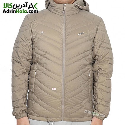 کاپشن طبیعت گردی پر مردانه هامتو کد 20224A-6 رنگ خاکی