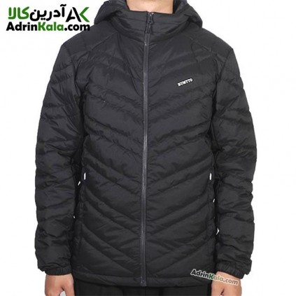 کاپشن کوهنوردی پر مردانه هامتو کد humtto 20224A-7 رنگ مشکی