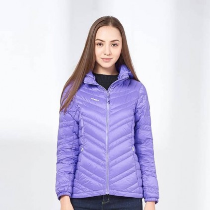 خرید کاپشن پر لایت زنانه هامتو کد 20224B-2 رنگ بنفش