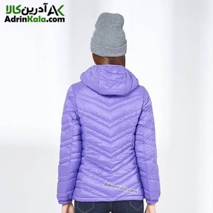 کاپشن زنانه پر لایت هامتو کد 20224B-2 رنگ بنفش
