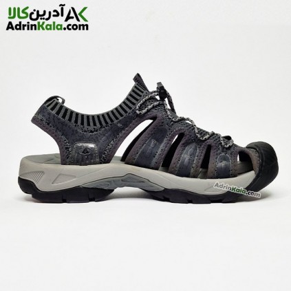 صندل طبیعت گردی مردانه هومتو مدل humtto 710096A-3 رنگ خاکستری تیره/طوسی