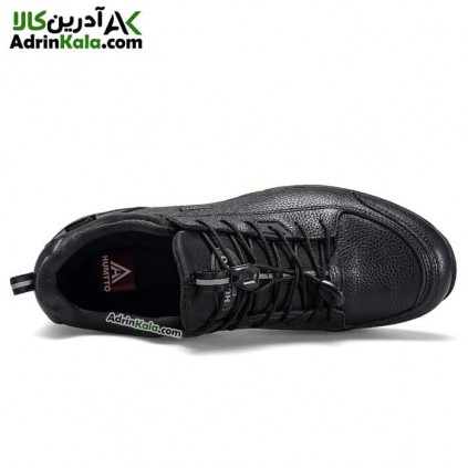 کفش استفاده روزمره چرم مردانه هومتو مدل humtto 330163A-1 رنگ مشکی