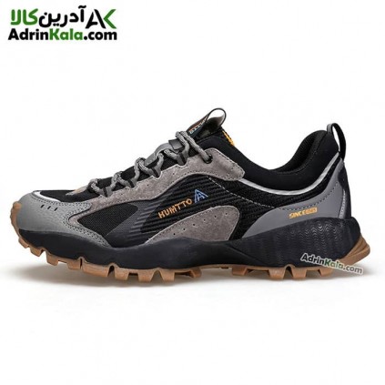 کفش پیاده روی مردانه هامتو کد 330886A-1 رنگ طوسی/مشکی