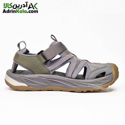 صندل رانینگ مردانه هامتو کد 740977A-5 رنگ طوسی/سبز